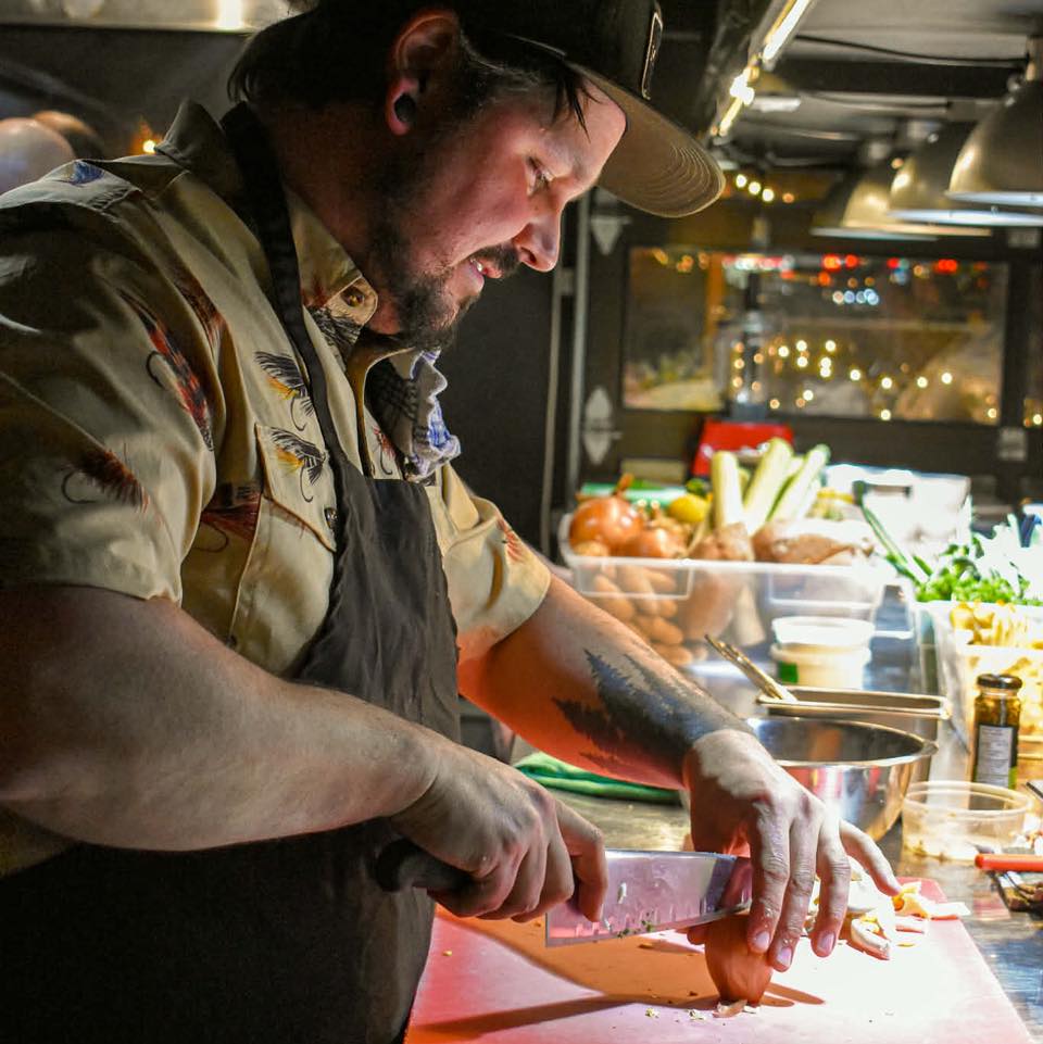 Étienne en pleine action. Photo : Lémarettes